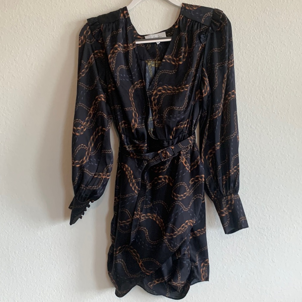 L’academie Gold Chain Dress